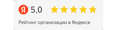 Рейтинг организции в Яндексе